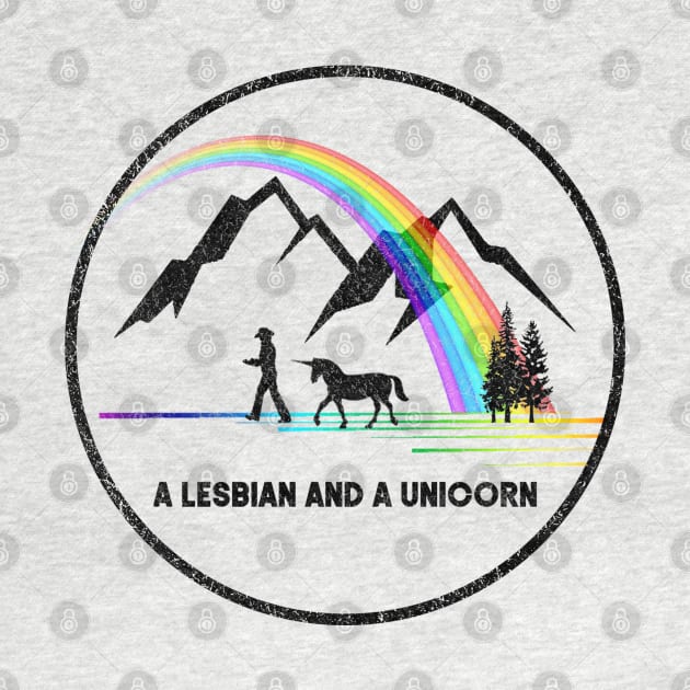 A Lesbian AND a Unicorn (Wynonna Earp) by VikingElf